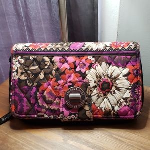 Vera Bradley Large Turnlock Wallet